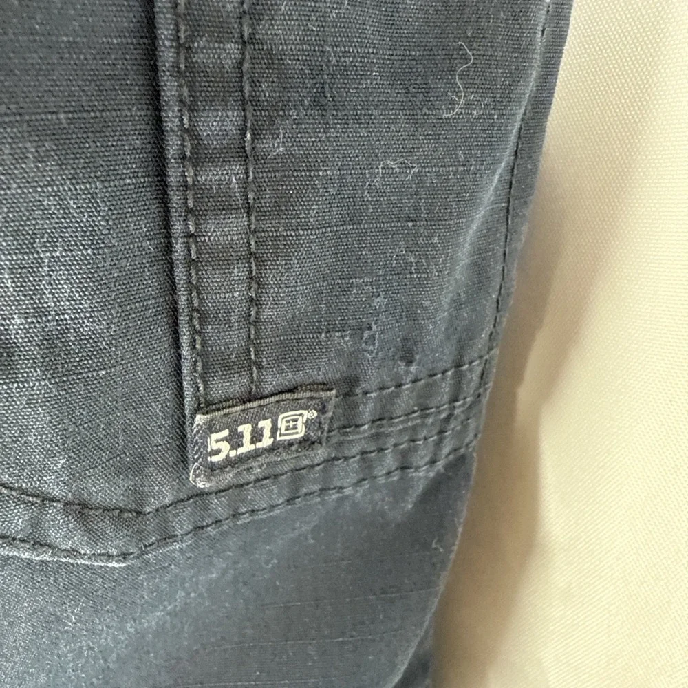 5.11 Tactical Pants Mens 38x30 Navy Stryke Ripstop Cargo Utility Military Work